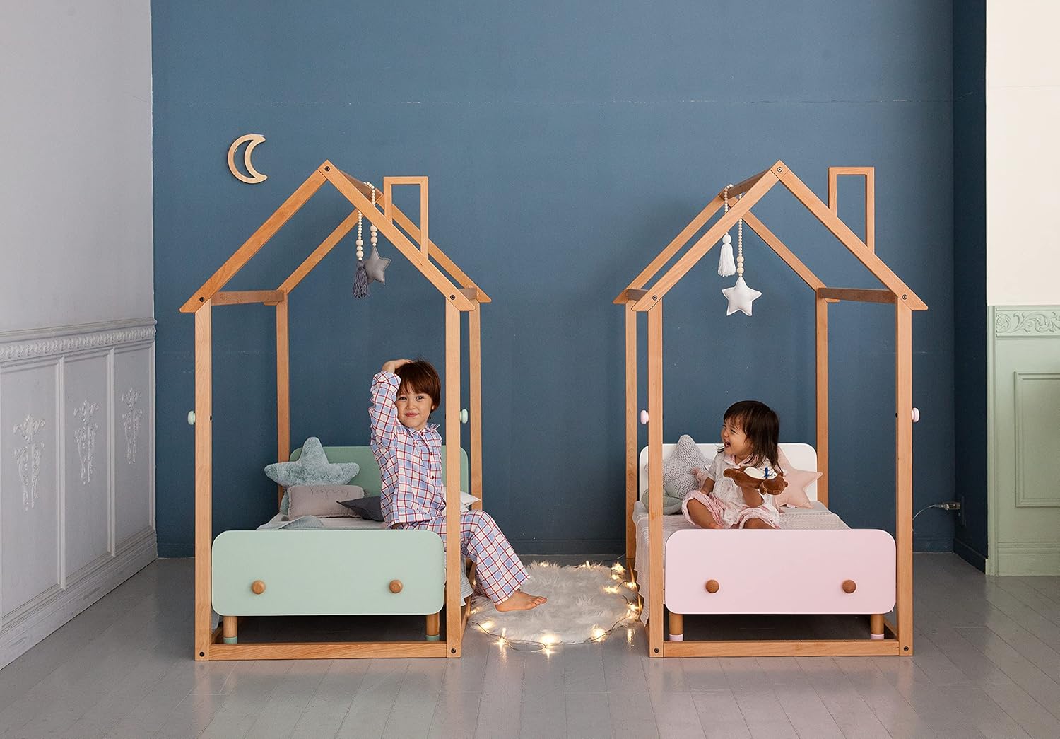 HOPPL　ホップル　キッズベッド、シーグリーン ※頼める便利用 HOPPL ホップル キッズベッド、シーグリーン ※頼める便利用 HOPPL